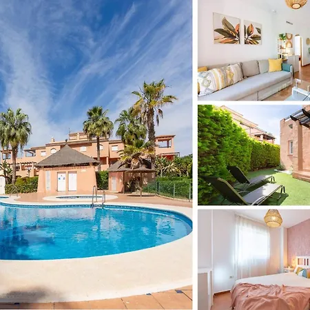 Lejlighed Jardin Privado # Netflix # Playa A 8min # Wifi # Familia # Vera